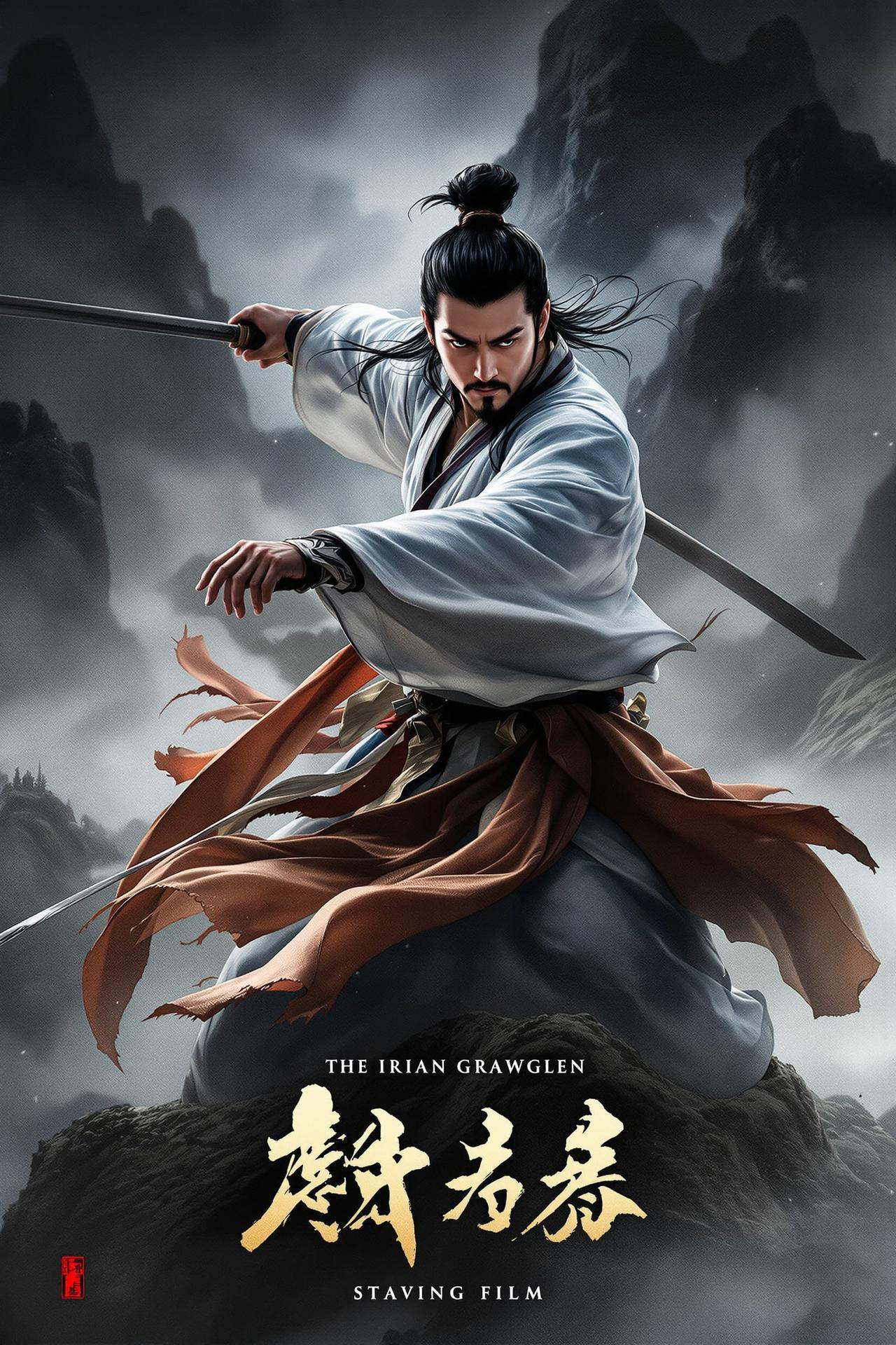 兔六影院作品《东方侠影》电影海报