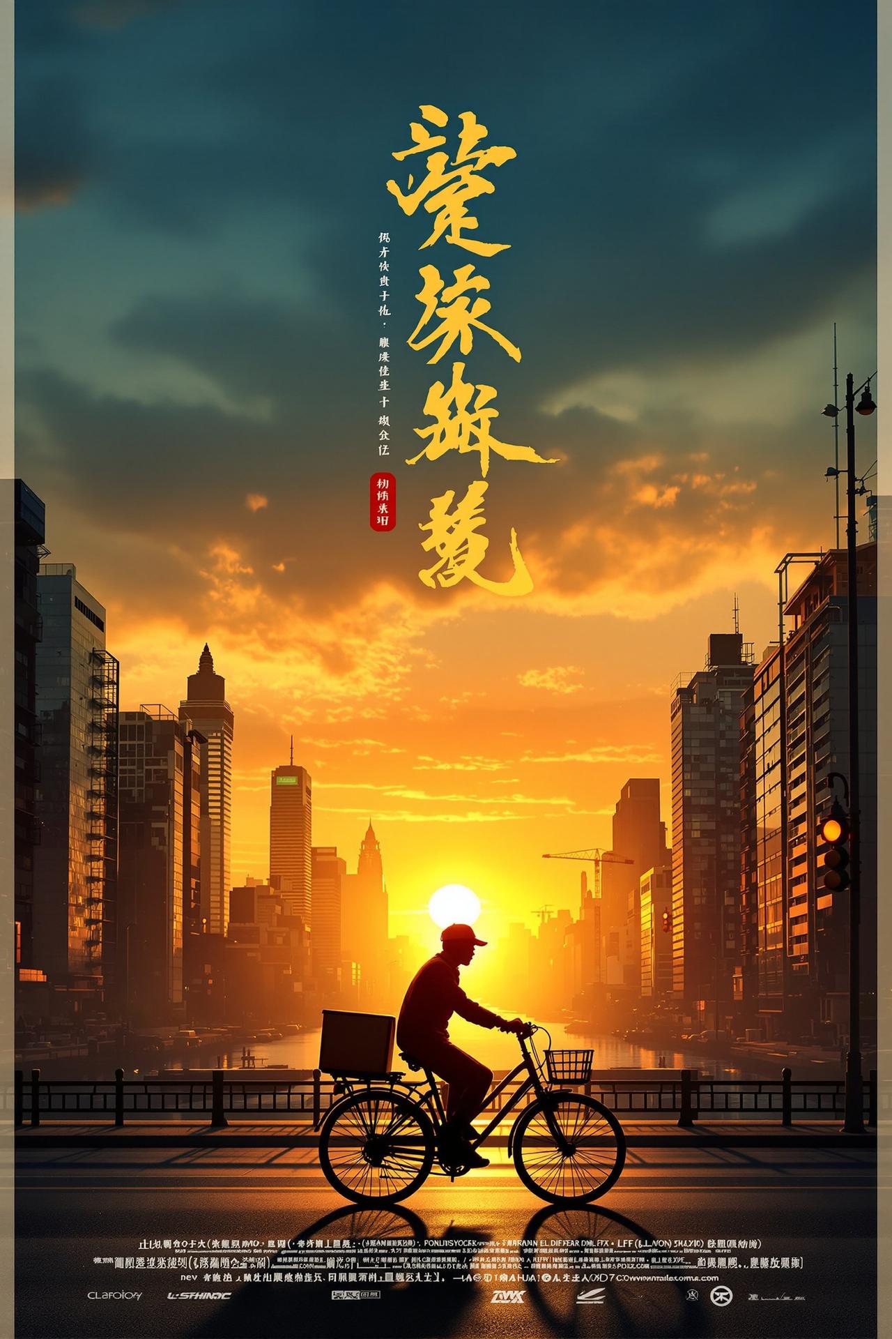 兔六影院作品《城市之光》海报